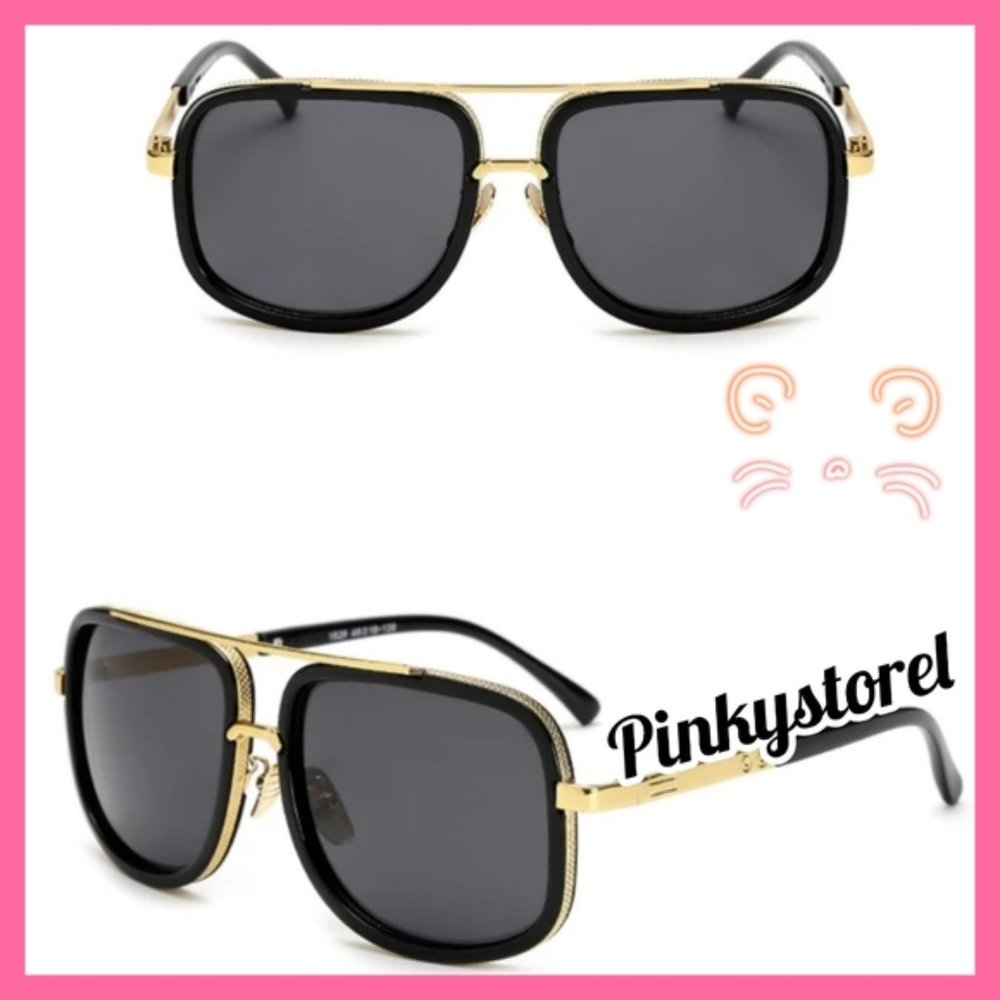 Classic Oversized Men Sunglasses - Picture 4 of 8